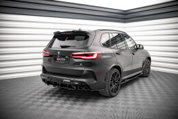 Heck Spoiler Aufsatz Abrisskante für BMW X5M F95 / F95 Facelift schwarz Hochglanz