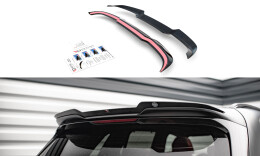Heck Spoiler Aufsatz Abrisskante passend für BMW X5M F95 schwarz Hochglanz