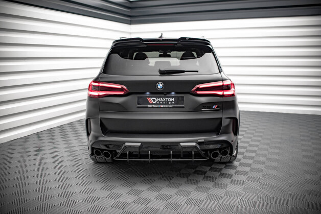 Street Pro Heckschürze Heck Ansatz Diffusor passend für BMW X5M F95 SCHWARZ