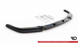 Cup Spoilerlippe Front Ansatz V.1 passend für BMW X5M F95 schwarz Hochglanz