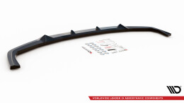 Cup Spoilerlippe Front Ansatz V.1 passend für BMW X5M F95 schwarz Hochglanz