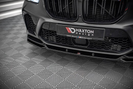 Cup Spoilerlippe Front Ansatz V.2 passend für BMW X5M F95 schwarz Hochglanz