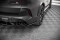 Heck Ansatz Flaps Diffusor passend für BMW X5M F95 schwarz Hochglanz