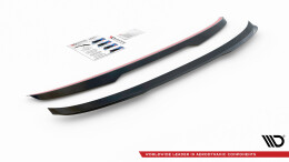 Heck Spoiler Aufsatz Abrisskante V.1 passend für BMW 5er Limousine G30 schwarz Hochglanz