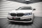 Cup Spoilerlippe Front Ansatz V.2 passend für BMW 5er G30 schwarz Hochglanz