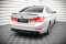 Mittlerer Cup Diffusor Heck Ansatz passend für BMW 5er Limousine G30 schwarz Hochglanz