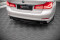 Mittlerer Cup Diffusor Heck Ansatz passend für BMW 5er Limousine G30 schwarz Hochglanz