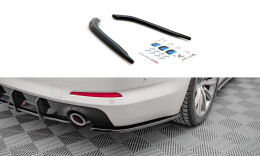 Heck Ansatz Flaps Diffusor passend für BMW 5er G30...