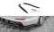 Heck Ansatz Flaps Diffusor passend für BMW 5er G30 schwarz Hochglanz