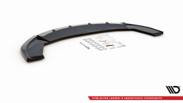 Cup Spoilerlippe Front Ansatz V.2 passend für Seat Ibiza Cupra Mk3 schwarz Hochglanz
