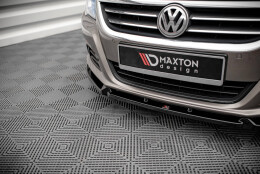 Cup Spoilerlippe Front Ansatz V.3 passend für VW Passat CC schwarz Hochglanz
