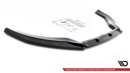 Cup Spoilerlippe Front Ansatz V.4 passend für VW Passat CC schwarz Hochglanz