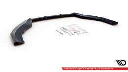 Cup Spoilerlippe Front Ansatz V.4 passend für VW Passat CC schwarz Hochglanz