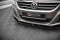 Cup Spoilerlippe Front Ansatz V.4 passend für VW Passat CC schwarz Hochglanz
