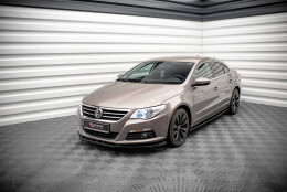 Seitenschweller Ansatz Cup Leisten V.2 passend für VW Passat CC schwarz Hochglanz