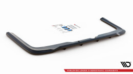 Mittlerer Cup Diffusor Heck Ansatz DTM Look passend für Mercedes-Benz V-Klasse AMG-Line W447 Facelift schwarz Hochglanz