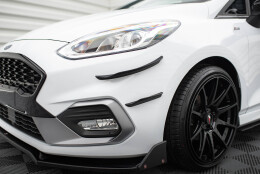 Stoßstangen Flaps Wings vorne Canards passend für V.3 Ford Fiesta Mk8 ST / ST-Line