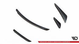 Stoßstangen Flaps Wings vorne Canards passend für V.3 Ford Fiesta Mk8 ST / ST-Line