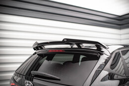 Heck Spoiler Aufsatz Abrisskante für Hyundai I20 N Mk3 schwarz Hochglanz
