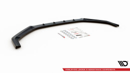 Cup Spoilerlippe Front Ansatz V.1 passend für Hyundai I20 N Mk3 schwarz Hochglanz