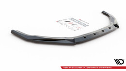 Cup Spoilerlippe Front Ansatz V.2 passend für Hyundai I20 N Mk3 schwarz Hochglanz