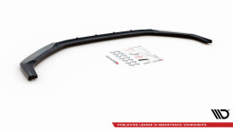 Cup Spoilerlippe Front Ansatz V.3 passend für Hyundai I20 N Mk3 schwarz Hochglanz