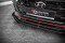 Street Pro Spoilerlippe Front Ansatz passend für Hyundai I20 N Mk3 rot+ Hochglanz Flaps