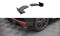 Street Pro Heck Ansatz Diffusor + Flaps passend für Hyundai I20 N Mk3 SCHWARZ+ HOCHGLANZ FLAPS