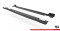 Street Pro Seitenschweller Ansatz Cup Leisten passend für Hyundai I20 N Mk3 rot+ Hochglanz Flaps