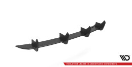 Street Pro Heckschürze Heck Ansatz Diffusor passend für Skoda Fabia Combi Mk3 Facelift SCHWARZ