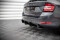 Street Pro Heckschürze Heck Ansatz Diffusor passend für Skoda Fabia Combi Mk3 Facelift SCHWARZ