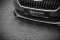 Cup Spoilerlippe Front Ansatz für Skoda Fabia Mk3 Facelift schwarz Hochglanz
