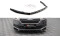 Cup Spoilerlippe Front Ansatz passend für Skoda Fabia Mk3 Facelift schwarz Hochglanz