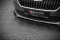 Cup Spoilerlippe Front Ansatz passend für Skoda Fabia Mk3 Facelift schwarz Hochglanz
