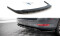 Mittlerer Cup Diffusor Heck Ansatz DTM Look für Skoda Fabia Combi Mk3 Facelift schwarz matt