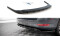 Mittlerer Cup Diffusor Heck Ansatz DTM Look passend für Skoda Fabia Combi Mk3 Facelift schwarz Hochglanz