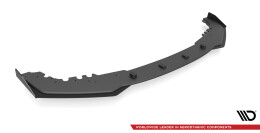 Street Pro Spoilerlippe Front Ansatz + Flaps V.1 passend für BMW M2 Competition F87 schwarz Hochglanz