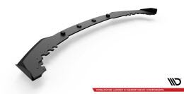 Street Pro Cup Spoilerlippe Front Ansatz passend für BMW M2 F87 rot+ Hochglanz Flaps