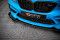Street Pro Cup Spoilerlippe Front Ansatz passend für BMW M2 F87 rot+ Hochglanz Flaps