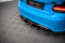 Street Pro Heckschürze Heck Ansatz Diffusor passend für BMW M2 F87 schwarz-rot