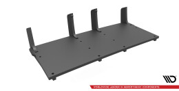 Street Pro Heckschürze Heck Ansatz Diffusor passend für BMW M2 F87 rot