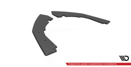 Street Pro Heck Ansatz Flaps Diffusor passend für BMW M2 F87 rot