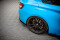 Street Pro Heck Ansatz Flaps Diffusor passend für BMW M2 F87 rot