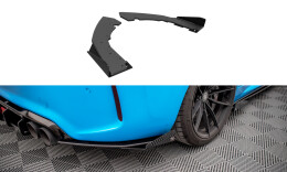 Street Pro Heck Ansatz Flaps Diffusor passend für BMW M2 F87 SCHWARZ+ HOCHGLANZ FLAPS