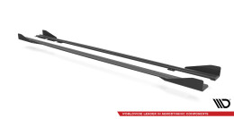 Street Pro Seitenschweller Ansatz Cup Leisten passend für BMW M2 F87 FLAPS HOCHGLANZ