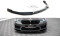 Cup Spoilerlippe Front Ansatz V.1 für BMW M5 F90 Facelift schwarz Hochglanz