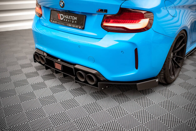 Street Pro Heckschürze Heckansatz passend für BMW M2 F87