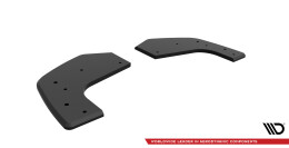 Street Pro Heck Ansatz Diffusor + Flaps passend für Hyundai I20 N Mk3 SCHWARZ