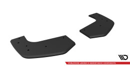 Street Pro Heck Ansatz Flaps Diffusor +Flaps für Hyundai I20 N Mk3 SCHWARZ