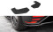 Street Pro Heck Ansatz Diffusor + Flaps passend für Hyundai I20 N Mk3 SCHWARZ